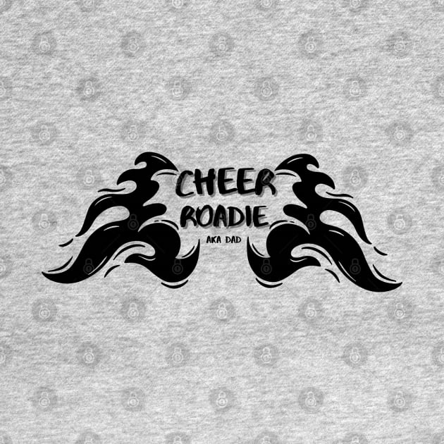 Cheer dad cheer roadie by PixieMomma Co